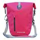 Bomenc Bike Pannier rack bag for bicycle, saddle bag, rear bike bag, 25L, 100% waterproof, cycling bag (Pink)