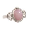 Pink Sophistication,'Artisan Crafted Pink Opal Ring'