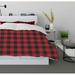 Gracie Oaks Adolar Duvet Cover Set Microfiber in Black/Red | King Duvet Cover + 2 Pillow Cases | Wayfair E906D39FF11F4A10ACEDDCBB202BA1C3