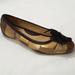 Coach Shoes | Coach Jasmine Patchwork Ballet Flats | Color: Brown/Tan | Size: 6.5