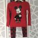 Disney Shirts & Tops | Minnie Mouse Outfit | Color: Black/Red | Size: 7 Top 7/8 Bottoms