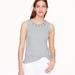 J. Crew Tops | J Crew Top Jewelry Necklace | Color: Gray/White | Size: S