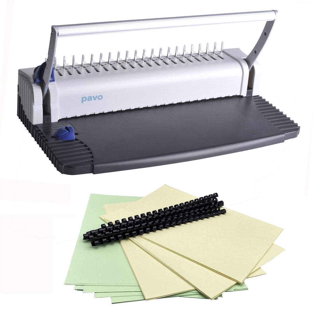 PAVO Bindemaschine Bindegerät SMARTMASTER 2 Bindegerät inkl. 75 tlg. Starterset Image