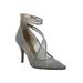 Women's Charimon Dress Shoes by J. Renee in Pewter Snow (Size 8 1/2 M)