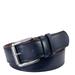 Stacy Adams Men's Dylan 40mm Casual Belt Navy 32 Leather