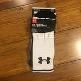 Under Armour Underwear & Socks | New Under Armour Ua Football Md Adult Crew Socks | Color: White | Size: M