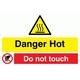 WK131-A3L-AC Danger Hot Do Not Touch