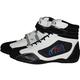 Adult New Karting//Race/Rally/Track Boots with Synthetic Leather/Suede & Mash panel (White Black, UK 11 / EU 46)