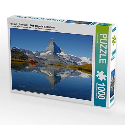 Puzzle Spieglein, Spieglein....Das doppelte Matterhorn Foto-Puzzle Bild von Susan Michel Puzzle