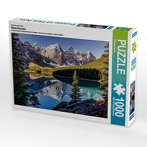 Puzzle CALVENDO Puzzle West-Kanada - 1000 Teile Foto-Puzzle glückliche Stunden Kinder