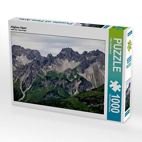 Puzzle CALVENDO Puzzle Allgäuer Alpen - 1000 Teile Foto-Puzzle glückliche Stunden Kinder