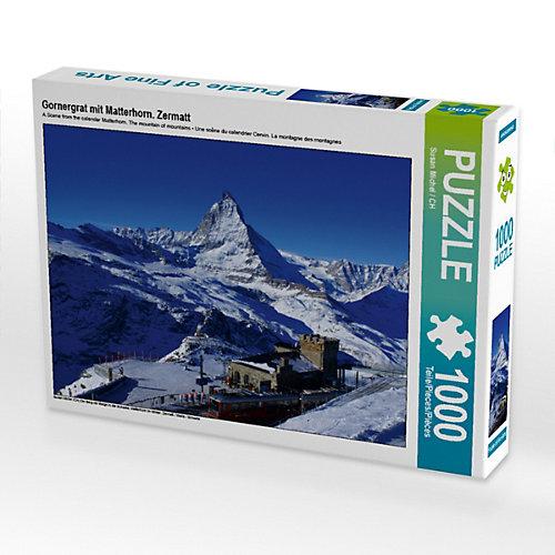 Puzzle Gornergrat mit Matterhorn. Zermatt Foto-Puzzle Bild von Susan Michel Puzzle