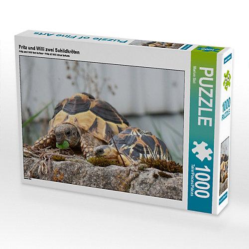 Puzzle Fritz und Willi zwei Schildkröten Foto-Puzzle Bild von Marion Sixt Puzzle