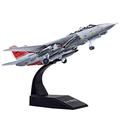 Lose Fun Park 1:100 Military Model Plane F-14 Diescast Alloy Fighter Plane Model