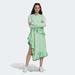 Adidas Dresses | Adidas Originals X J Koo Mint Trefoil Ruffle Dress | Color: Green/White | Size: M