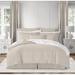 Wade Logan® Alfie-Craig Twill Cotton Coverlet Set Polyester/Polyfill/Cotton Percale in White | Full/Double Coverlet + 2 Shams | Wayfair