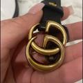 Gucci Accessories | Gucci Belt Thin .85 Width | Color: Black/Gold | Size: 34