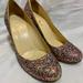 Kate Spade Shoes | Gorgeous Kate Spade Confetti Heels | Color: Gold/Pink | Size: 8
