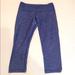 Lululemon Athletica Pants & Jumpsuits | Blue Lululemon Cropped Pants With Jeggings Feel. 6 | Color: Blue | Size: 6