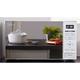 Sharp RBS232TM 23 Litre Microwave - Mirror Glass / Grey