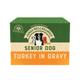 10x150g Turkey with Rice Senior Pouches James Wellbeloved Wet Dog Food