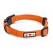 Solid Color Orange Puppy or Dog Collar, X-Small