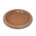 Winston Porter Birds & Beyond 19"D Terra Cotta Birdbath Bowl w/ Design Rim Avignon Collection Plastic in Brown | 3.75 H x 19 W x 19 D in | Wayfair