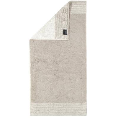 Cawö - Duschtuch 1er Pack 'Luxury Home C Two-Tone' Baumwolle Handtücher 1 ct Nude