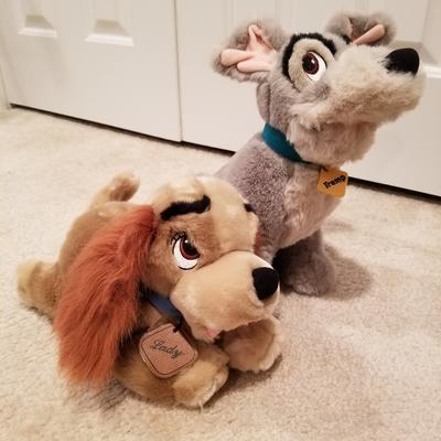 Disney Toys | Lady And The Tramp Plushes | Color: Brown | Size: Osbb