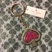 Kate Spade Accessories | Kate Spade Enamel Glitter Swivel Charm/Keychain | Color: Silver | Size: Os