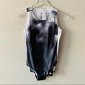 Adidas Tops | Adidas Adizero Running Leotard Climachill Gray | Color: Black/White | Size: M