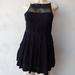 Free People Dresses | Free People Strapy Black Short Dress | Color: Black | Size: Xs