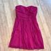 J. Crew Dresses | J Crew Chiffon Burgundy Dress | Color: Purple/Red | Size: 8