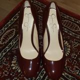 Jessica Simpson Shoes | Jessica Simpson Burgundy Heels | Color: Red | Size: 9.5