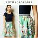 Anthropologie Dresses | Anthropologie Weston Wear Floral Arcata Dress | Color: Blue/Green | Size: S