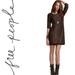 Free People Dresses | Free People New Romantics Joan Of Arc Sweater | Color: Brown/Gold | Size: Xs