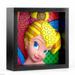 Disney Accents | Disney Tinkerbell Britto Pop Art Block | Color: Blue/Yellow | Size: Os