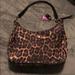 Coach Bags | Animal Print Silky Smooth Coach Shoulder Bag | Color: Purple/Tan | Size: Os