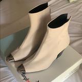 Free People Shoes | Free People Booties Nib | Color: White | Size: Size 7/Eu 38