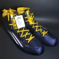 Adidas Shoes | 2 For 30 Adidas Nwob Crazyquick 2.0 High Cleats | Color: Blue/Yellow | Size: 18