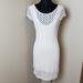 Free People Dresses | Free People Ivory Low Back Crochet Dress | Color: Cream | Size: S