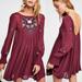 Free People Dresses | Free People | Mohave Embroidered Woven Mini Dress | Color: Pink/Red | Size: M