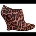 Nine West Shoes | Nine West Leopard Print Wedge Heel Boots | Color: Brown/Tan | Size: 7.5