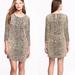 J. Crew Dresses | Jcrew Animal Print Crepe Mini Dress Size 4 | Color: Black/Tan | Size: 4