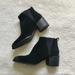 Nine West Shoes | Black Suede Booties | Color: Black | Size: 8