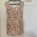 Free People Dresses | Free People Dress/Tunic With Tie Back, Cheetah | Color: Brown/Pink | Size: S