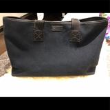Gucci Bags | Gucci Authentic Large Tote Bag Carryall | Color: Black | Size: Os