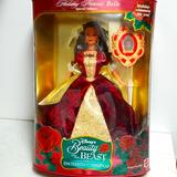 Disney Toys | 1997 Disney Holiday Princess Belle Special Edition | Color: Gold/Red | Size: Osbb