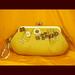 Coach Bags | Coach Natalie Floral Straw Clutch Style 45266 Nwot | Color: Tan | Size: Os