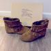 Burberry Shoes | Brown Suede Burberry Fringe Boots, Size 29/Us 11.5 | Color: Brown | Size: 29